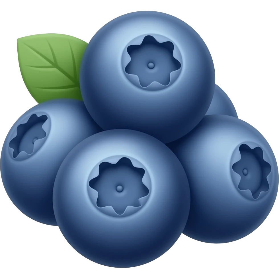 blueberries emoji