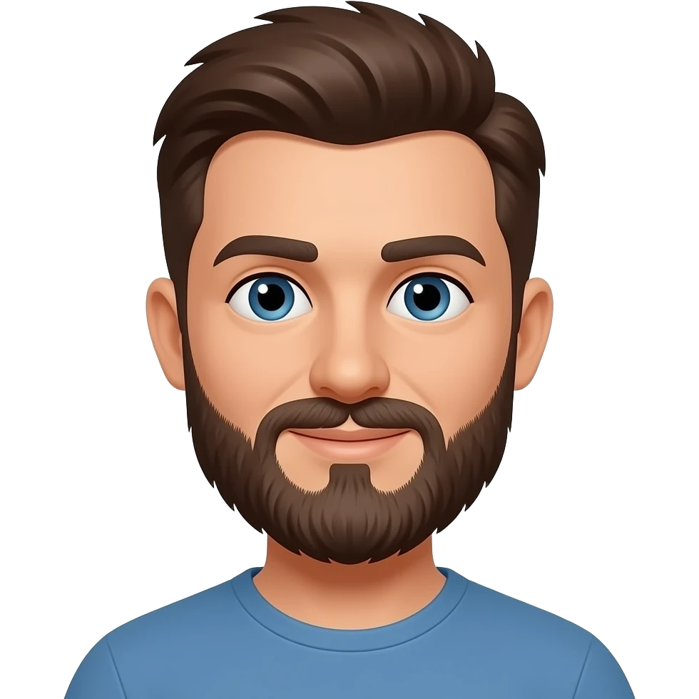 agregar barba emoji