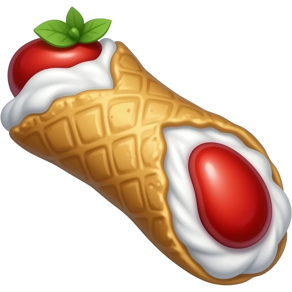 Emoji cannolo siciliano emoji