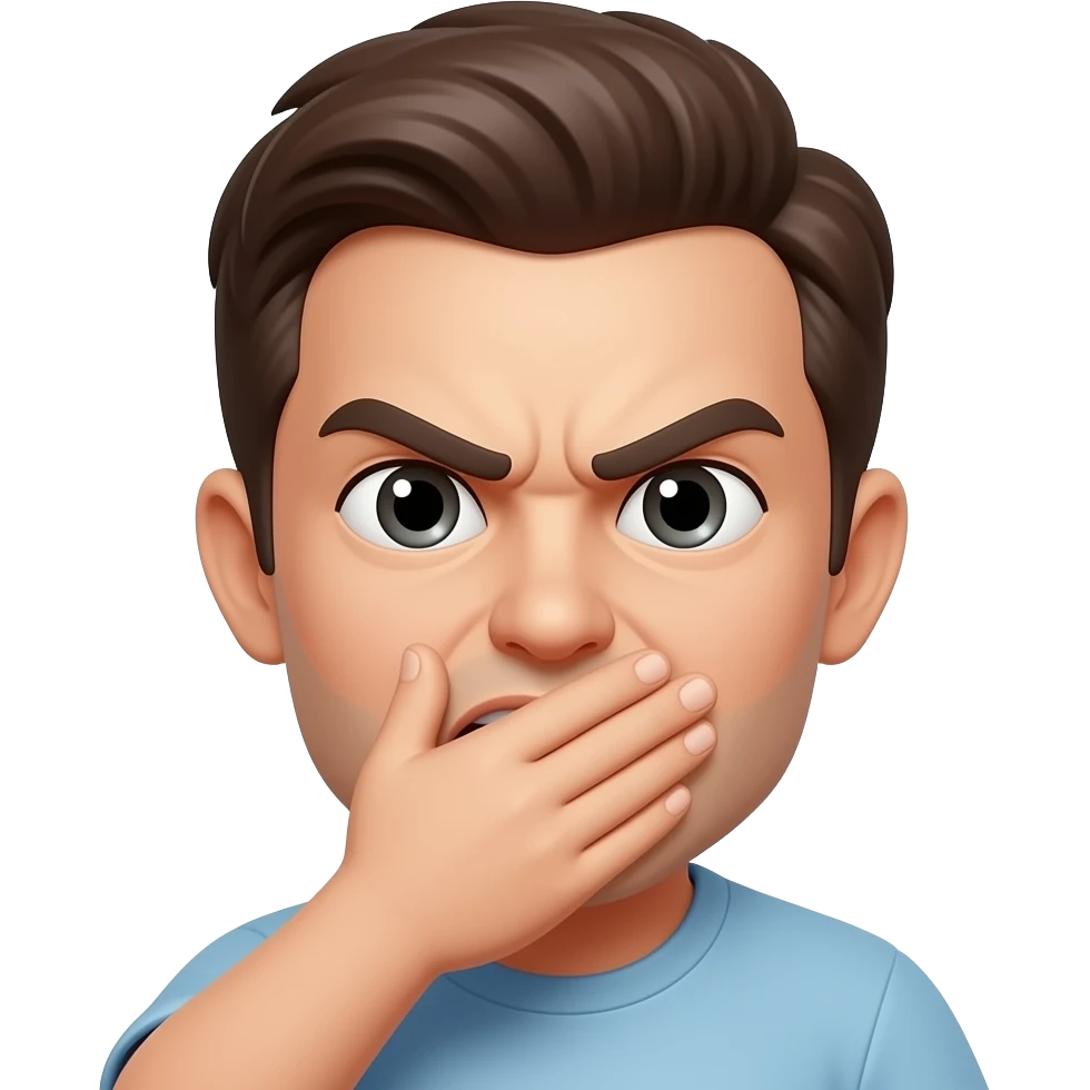🤫😡 mélanger emoji