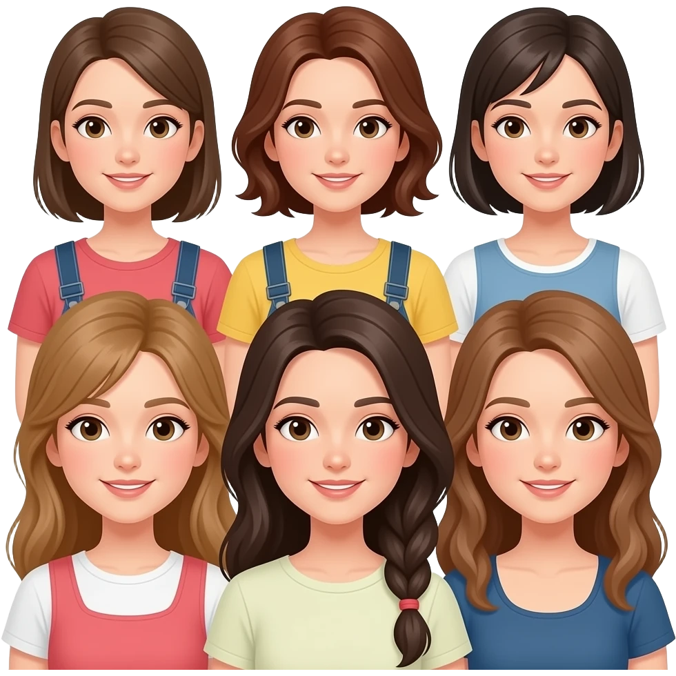 Girls emoji