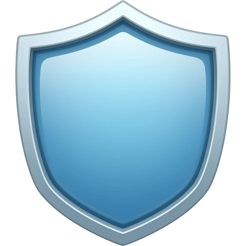 make a lightblue shield emoji