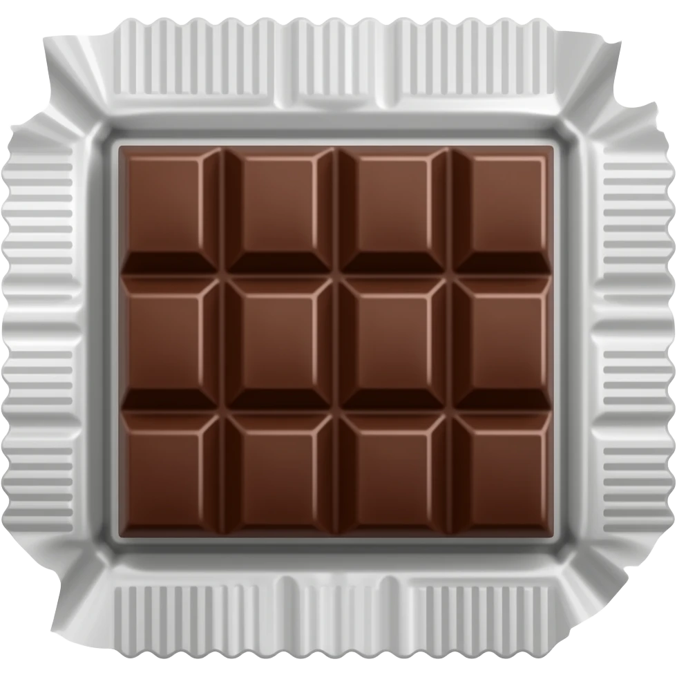 dark chocolate emoji