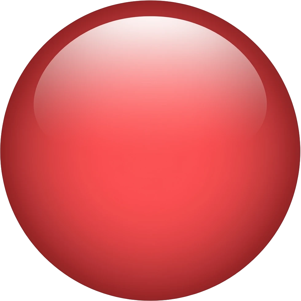 red color emoji