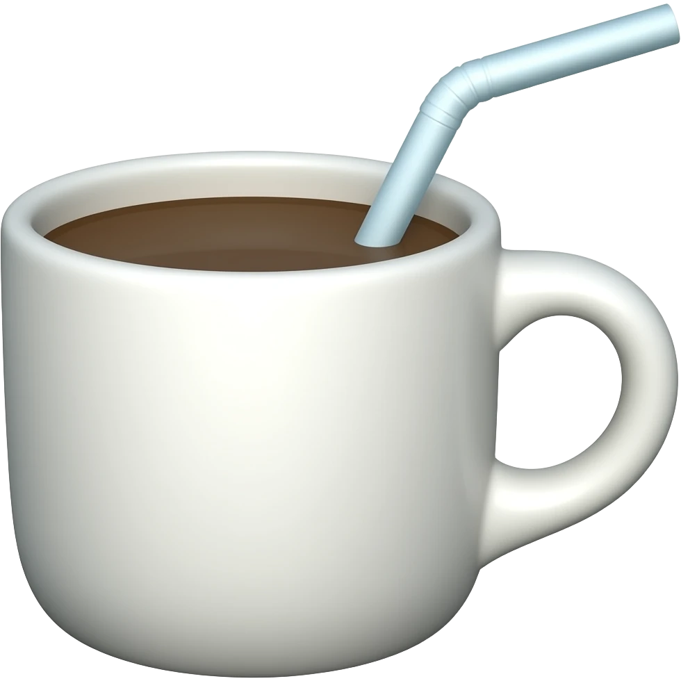 Cup with Straw emoji