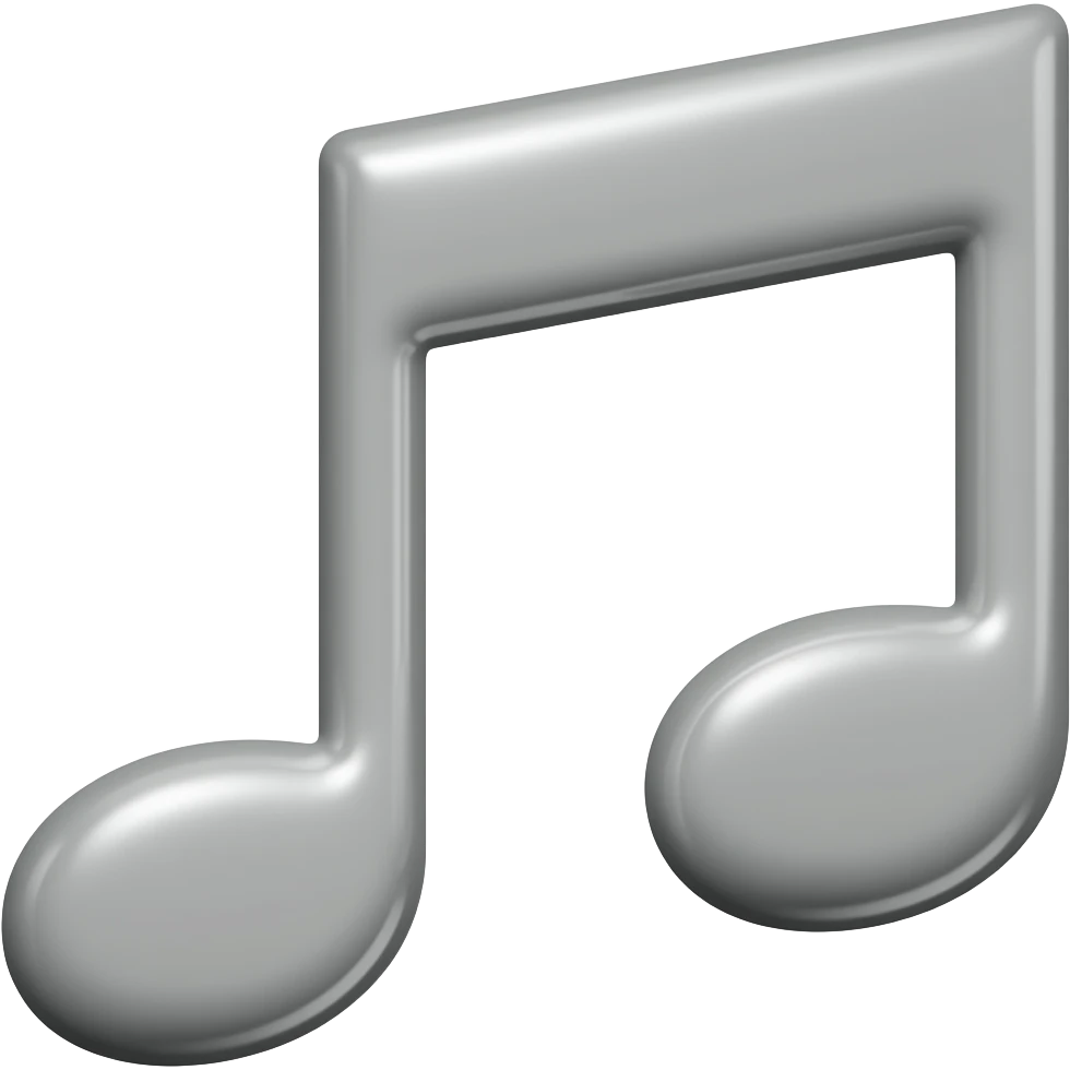 Music notes emoji