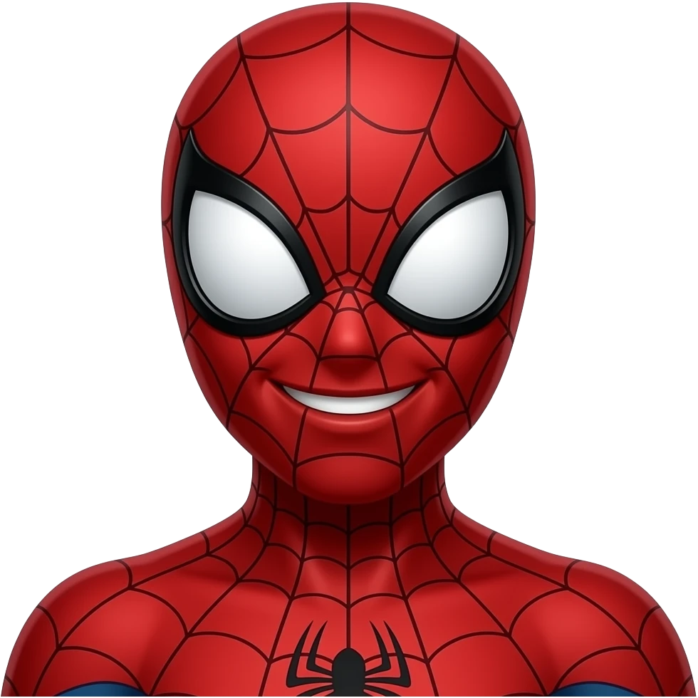 اسپایدرمن خندان emoji