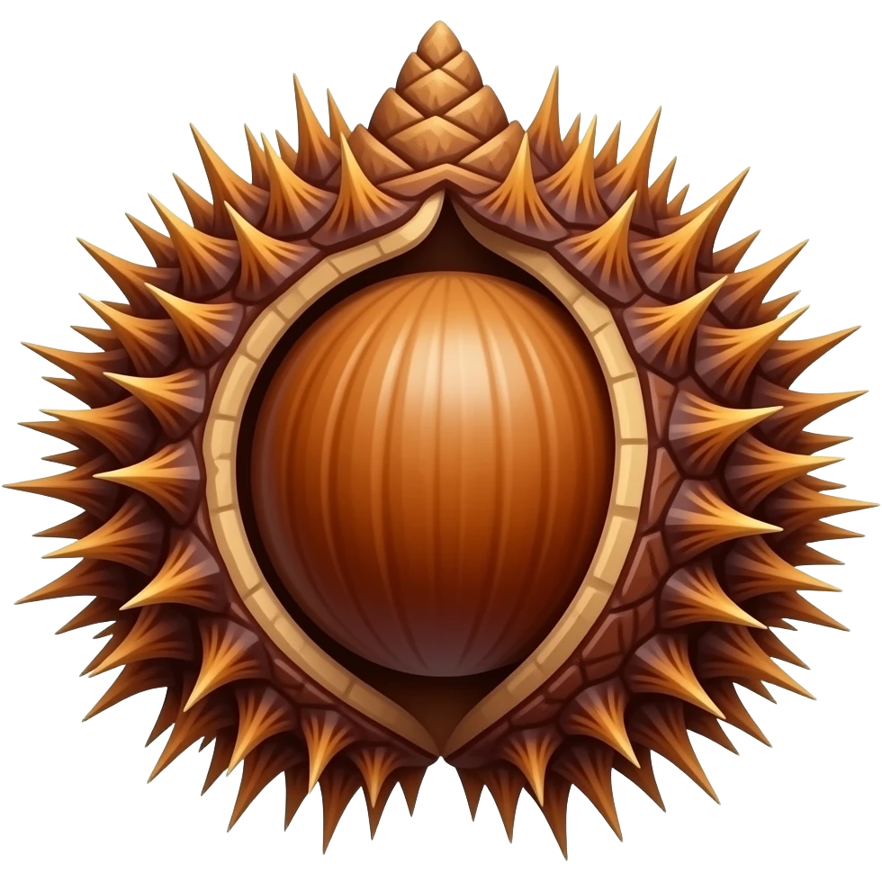 chestnut burr emoji | AI Emoji Generator