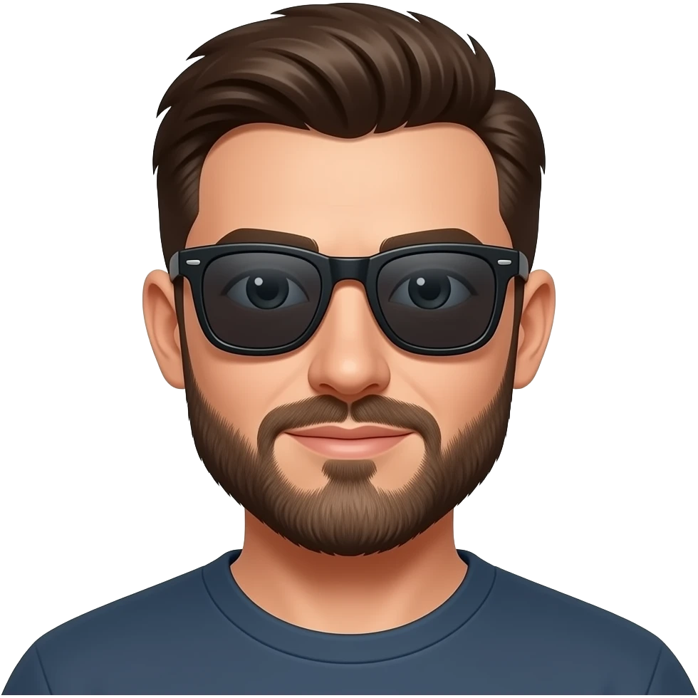 man with sunGlasses emoji