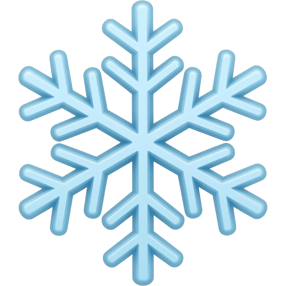 snowflake emoji