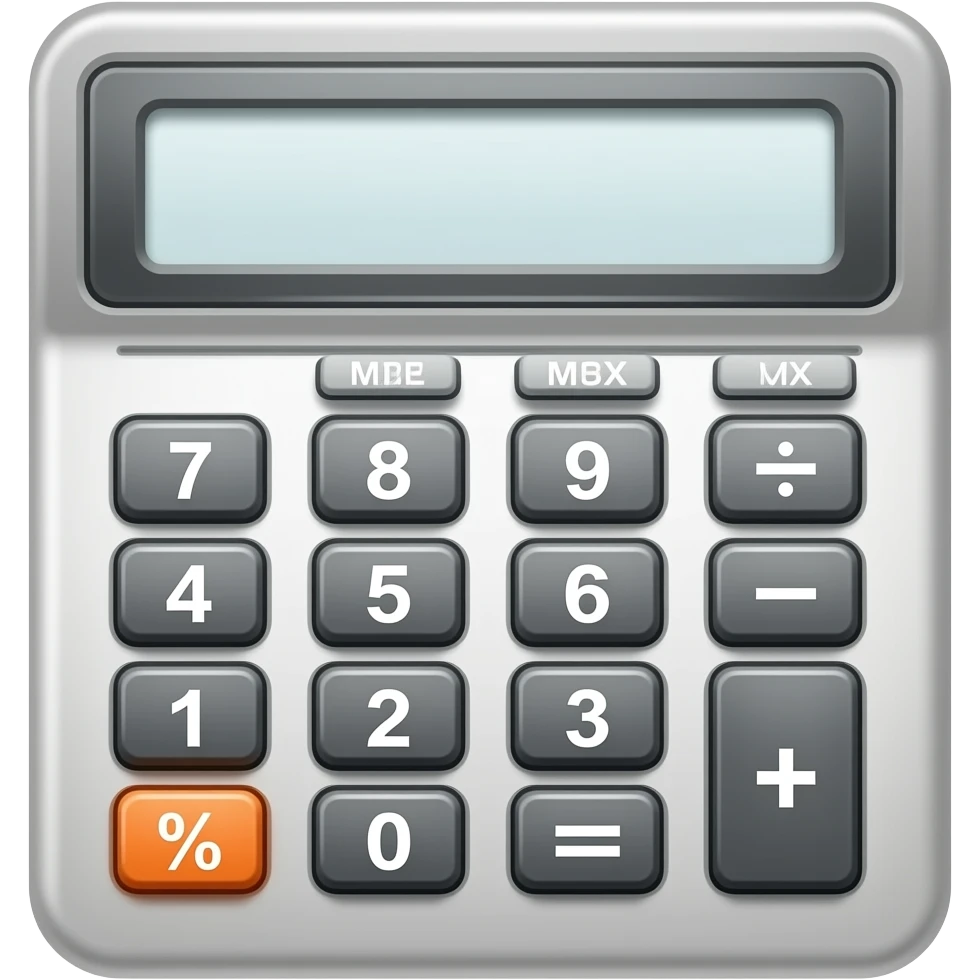 Expense receipt with calculator emoji