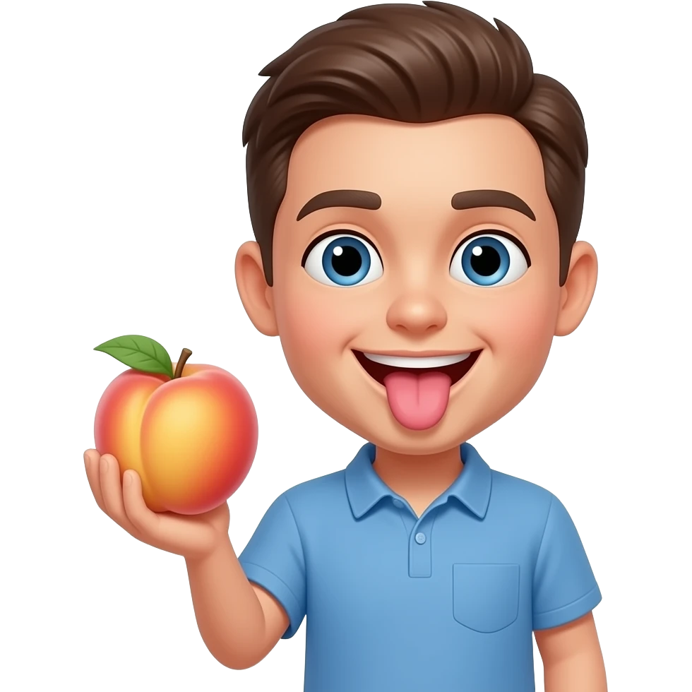 😝🍑 emoji