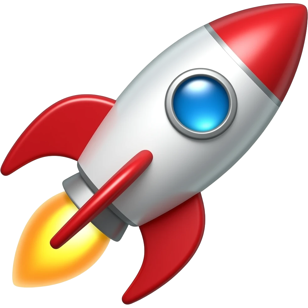 emoji rocket emoji