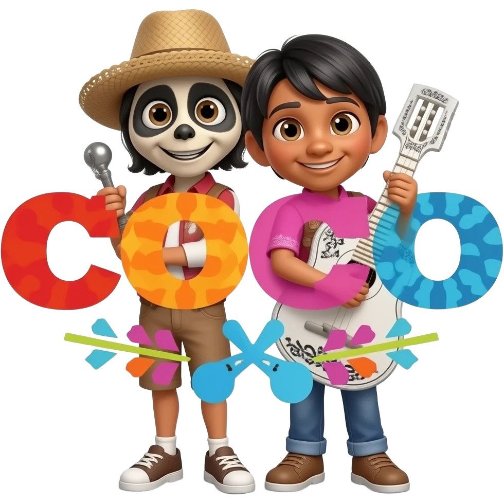 Recuérdame de la película coco emoji