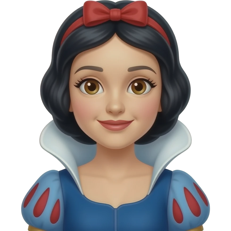 Snow white emoji