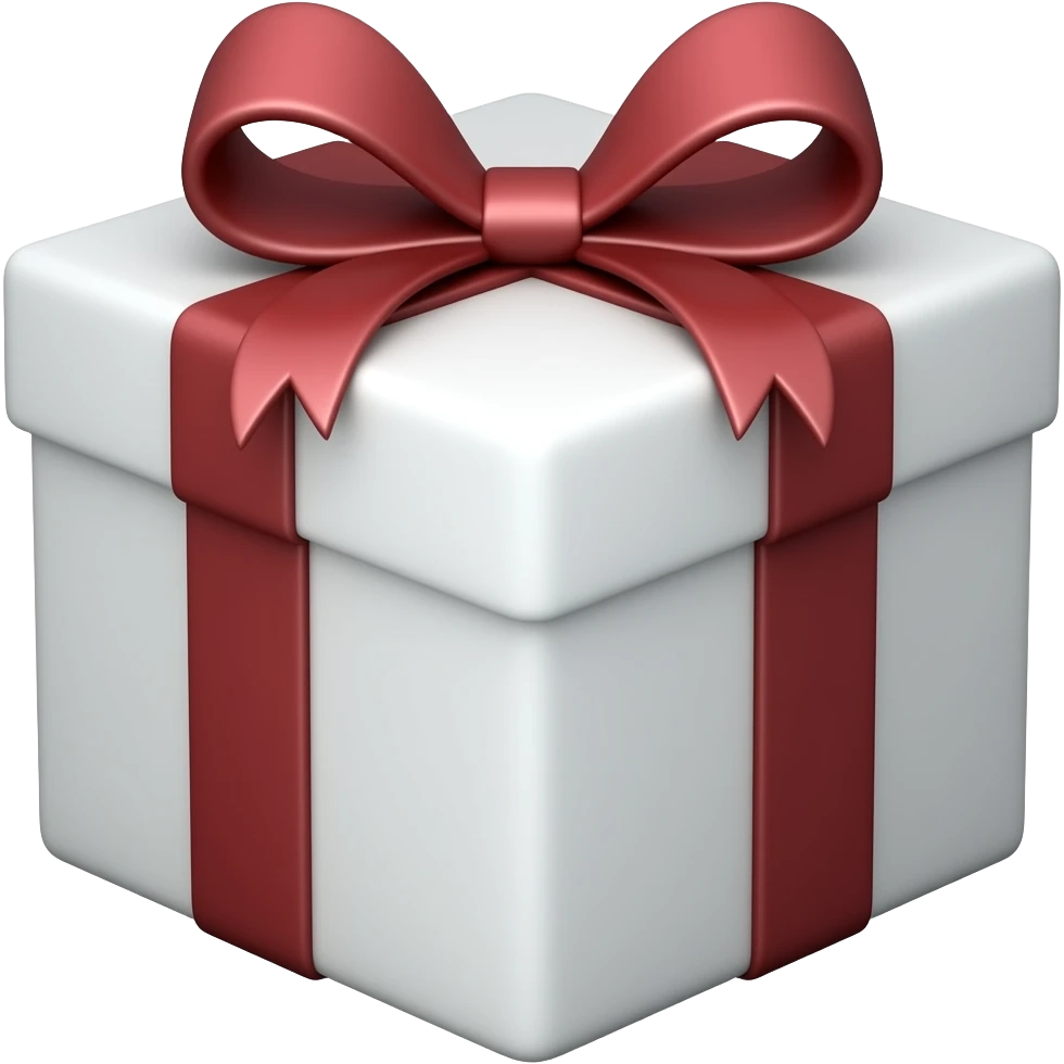 Gift package emoji