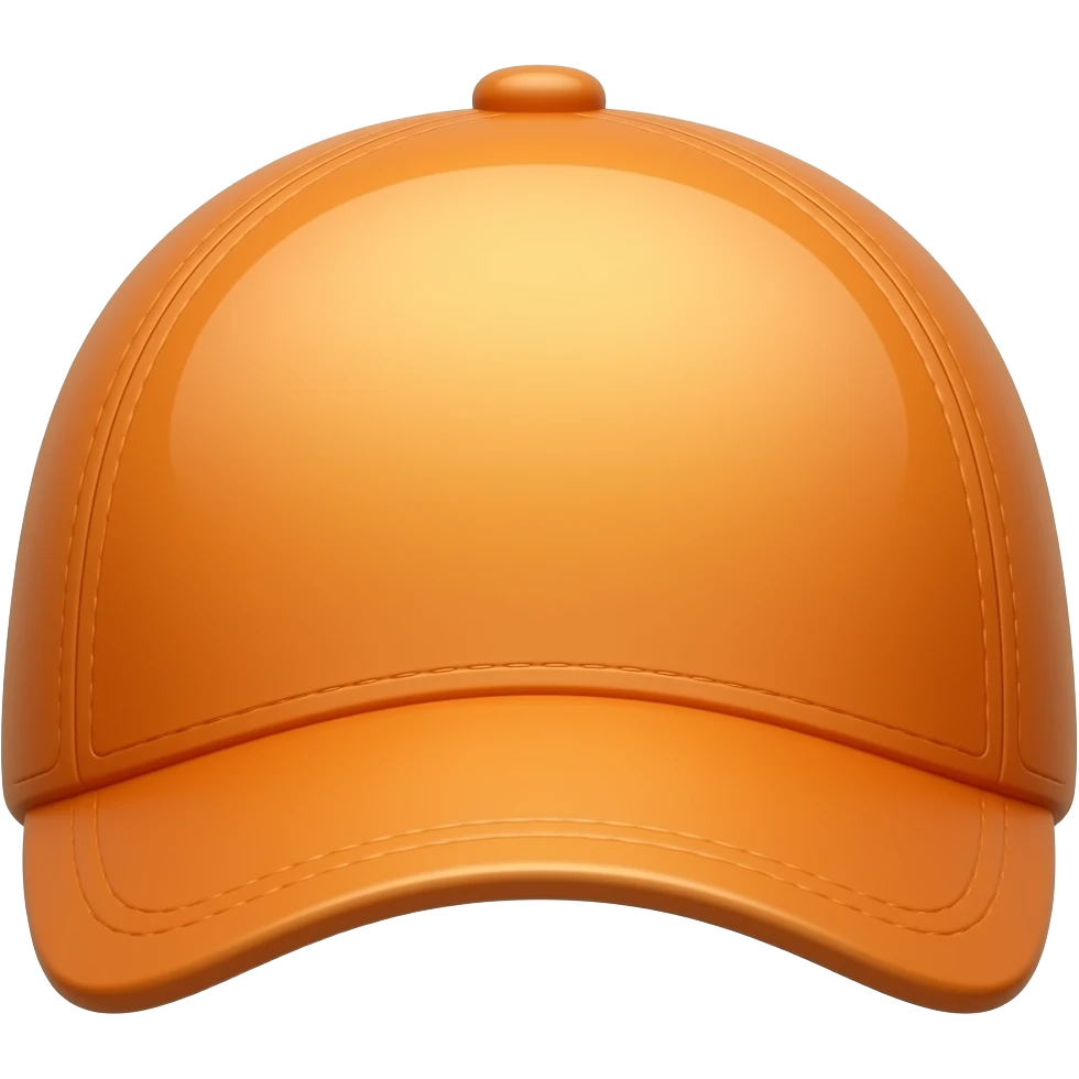 Orange cap emoji