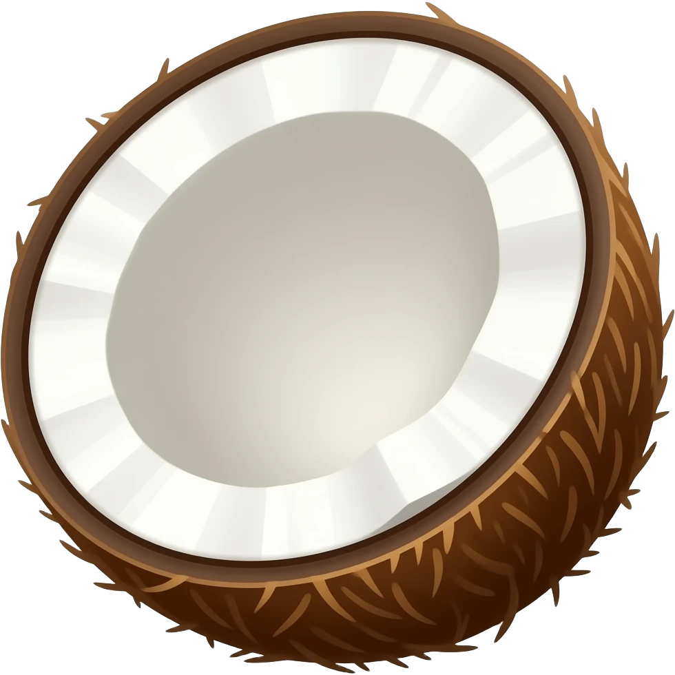 Coconut emoji