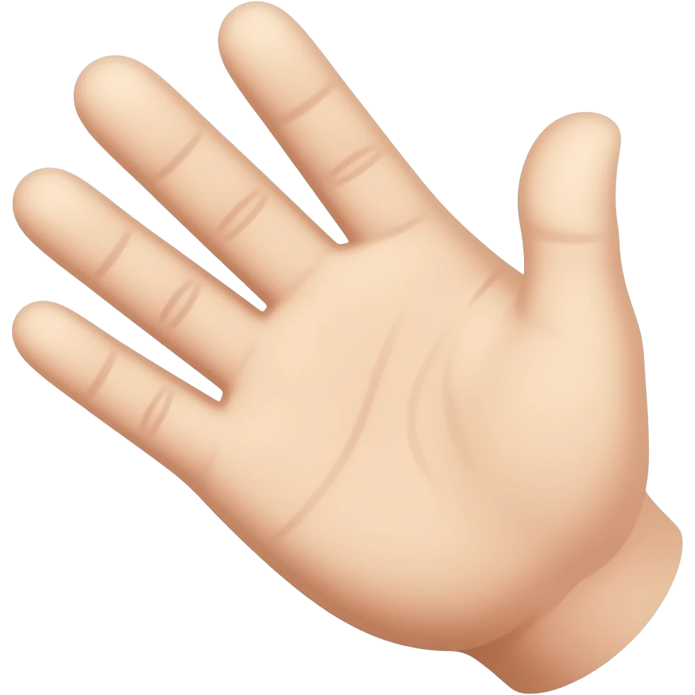 Hand emoji