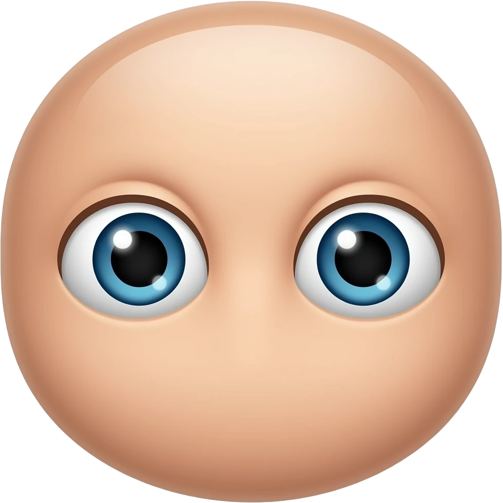 два глаза без лица emoji
