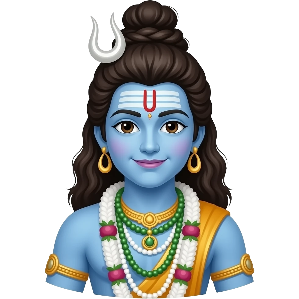 ಕೃಷ್ಣನ ವಿಶ್ವರೂಪ ದರ್ಶನ ಎಮೋಜಿ emoji