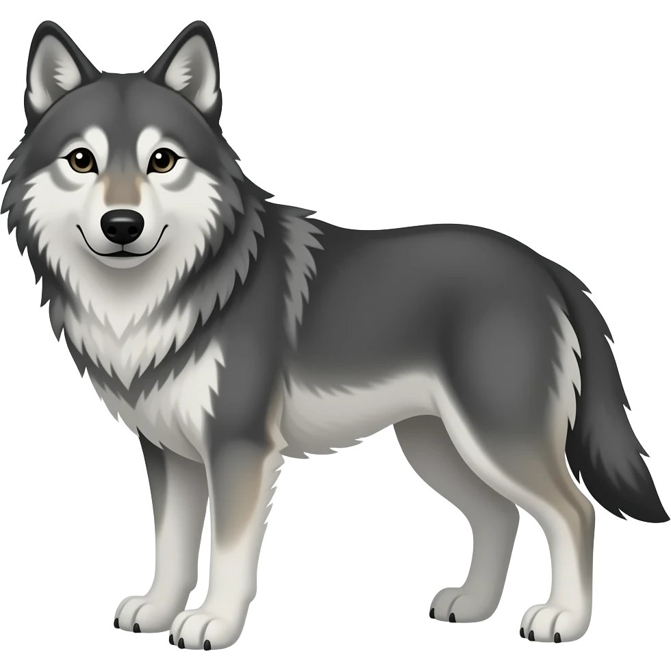 wolf emoji