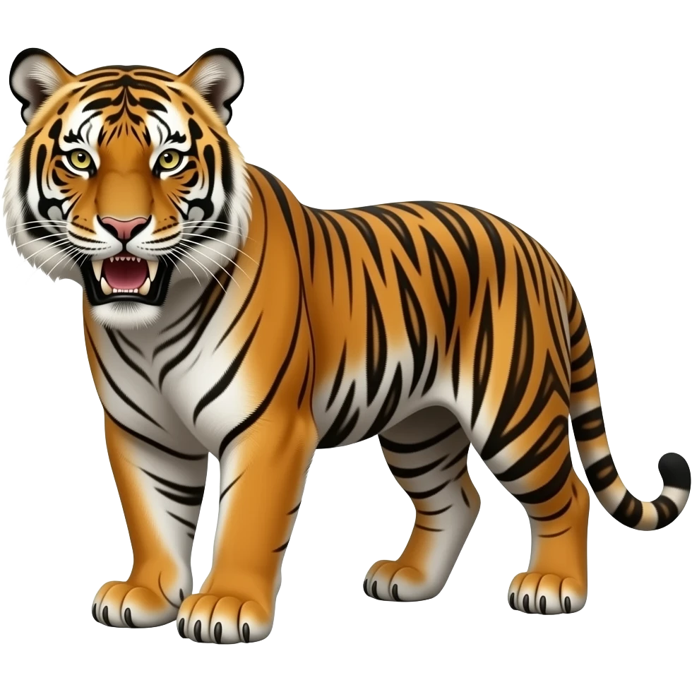 Saber toothed tiger is the smilodon emoji