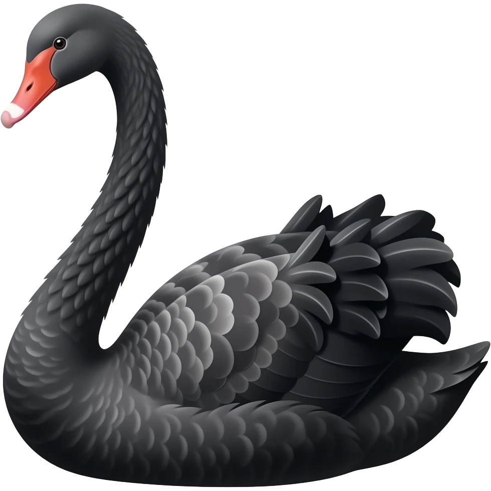 Black swan (simple for highlights cover (highlights name ) in Instagram emoji