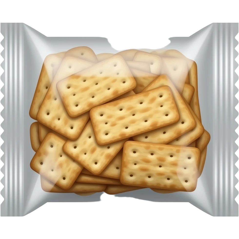 fish food crackers packet emoji