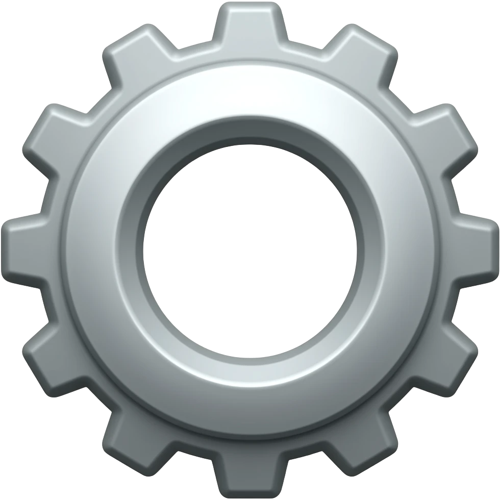 engranaje emoji