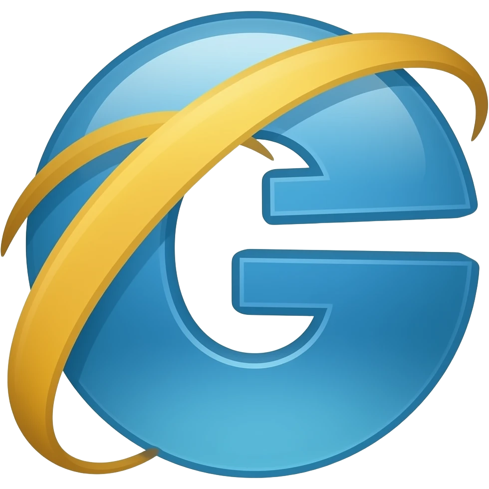 INTERNET EXPLORER logo emoji