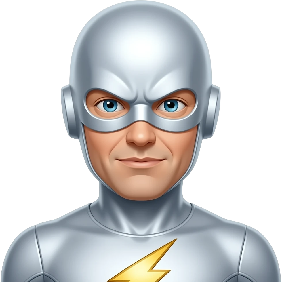 Silver surfer emoji