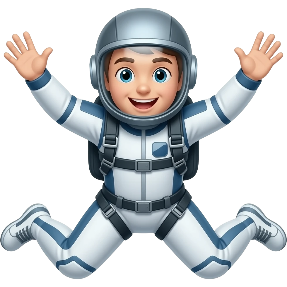 skydiving emoji