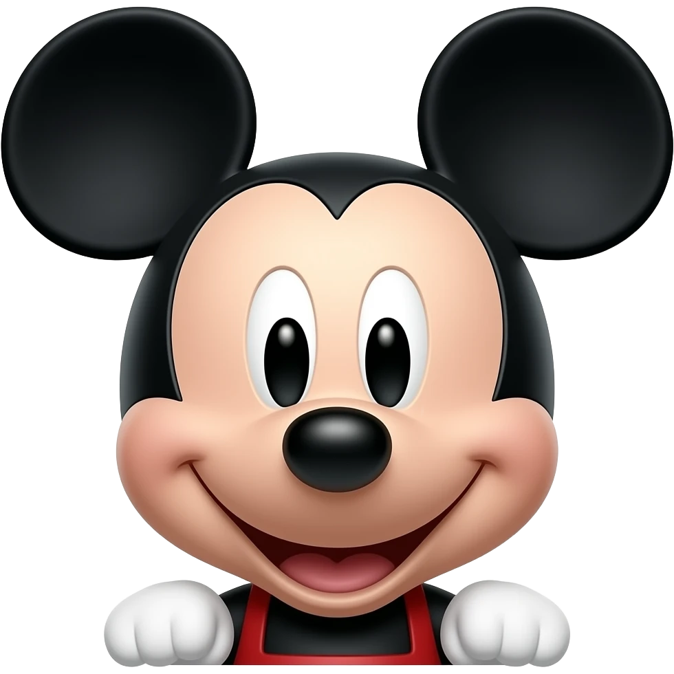 Mickey mouse emoji
