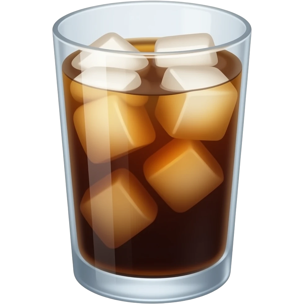 Iced coffee emoji