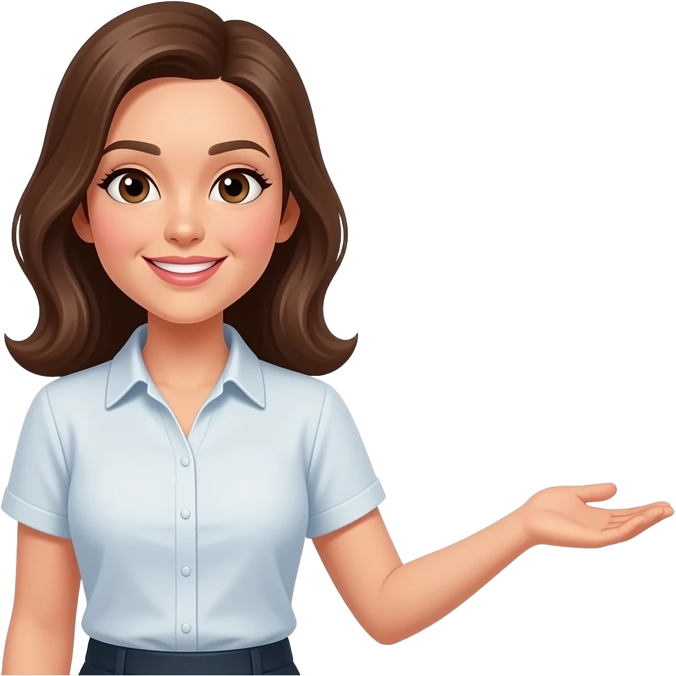 bras étendu sur le long, femme emoji