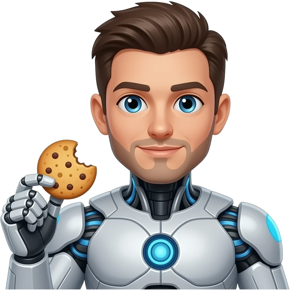 cyborgs and cookies emoji