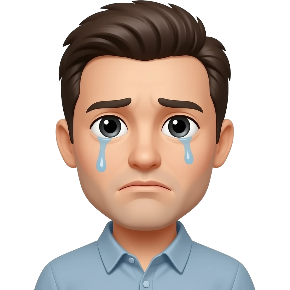 sad face emoji
