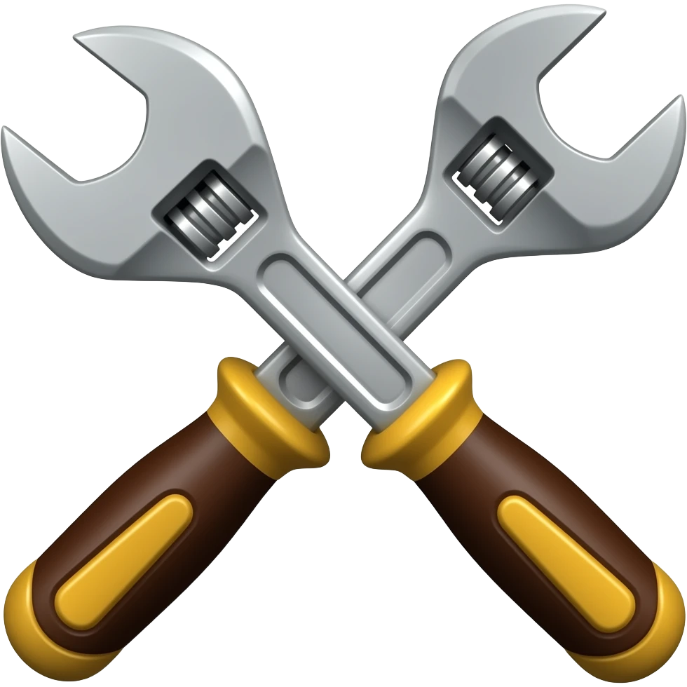 mechanic tools emoji