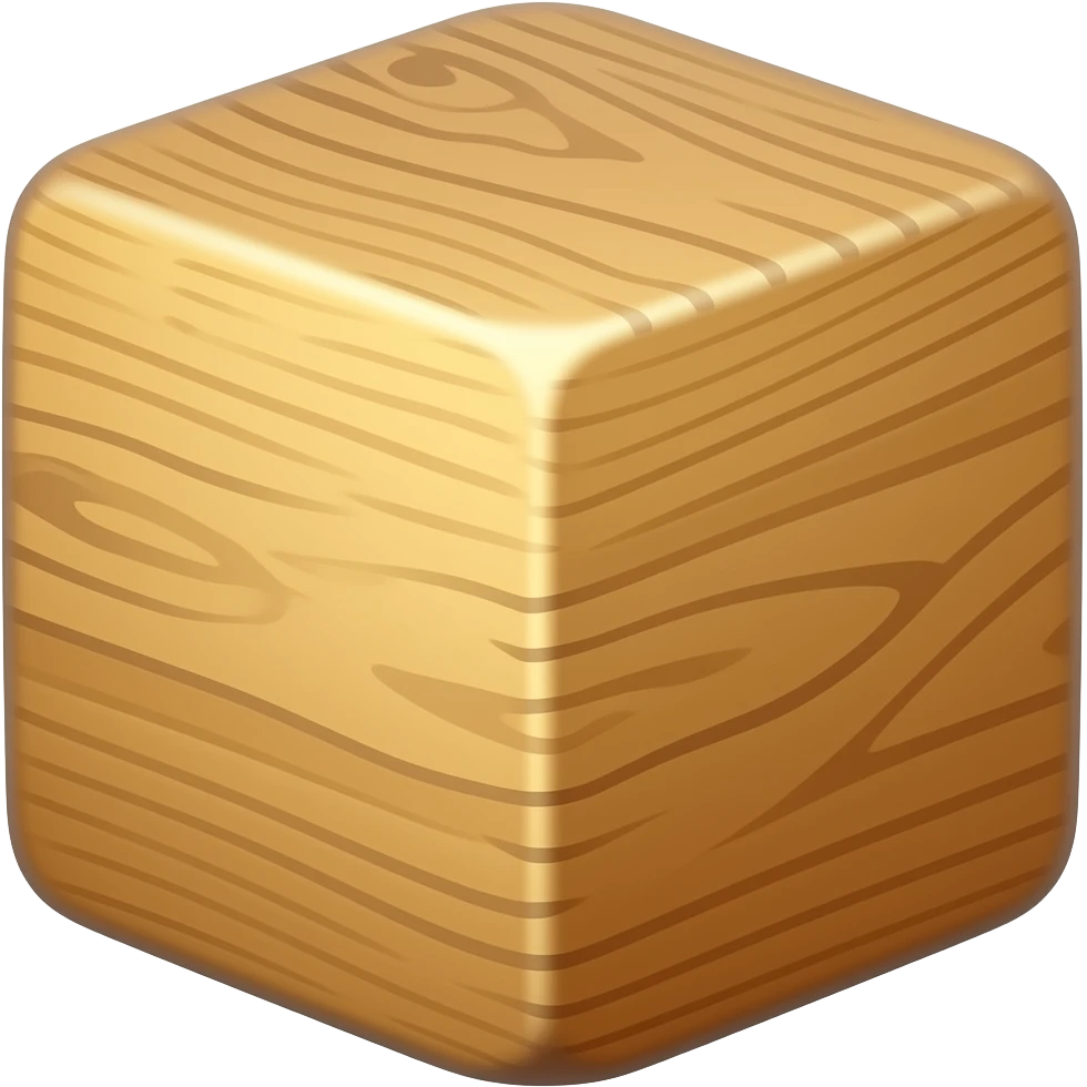 wood block emoji