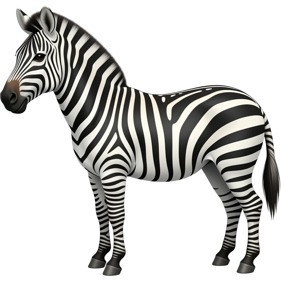 It should be a quagga. Its a mix of a horse an zebra emoji
