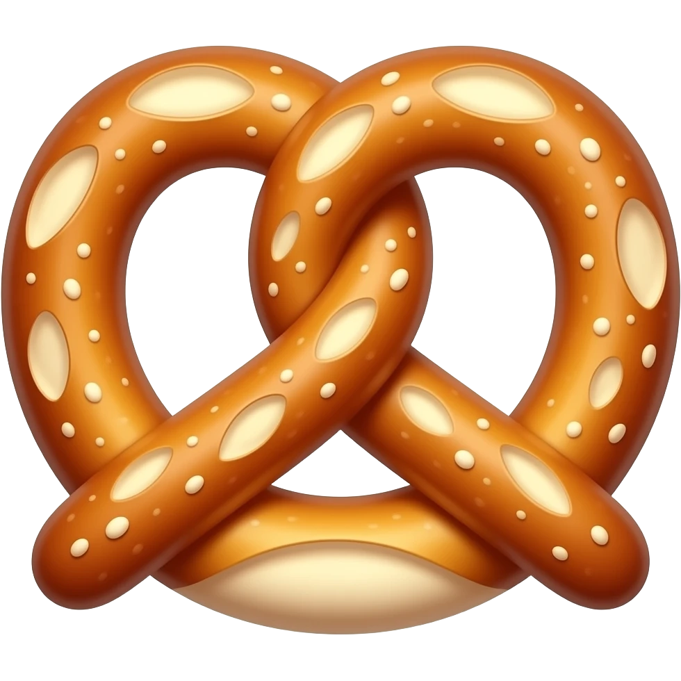 Pretzel emoji