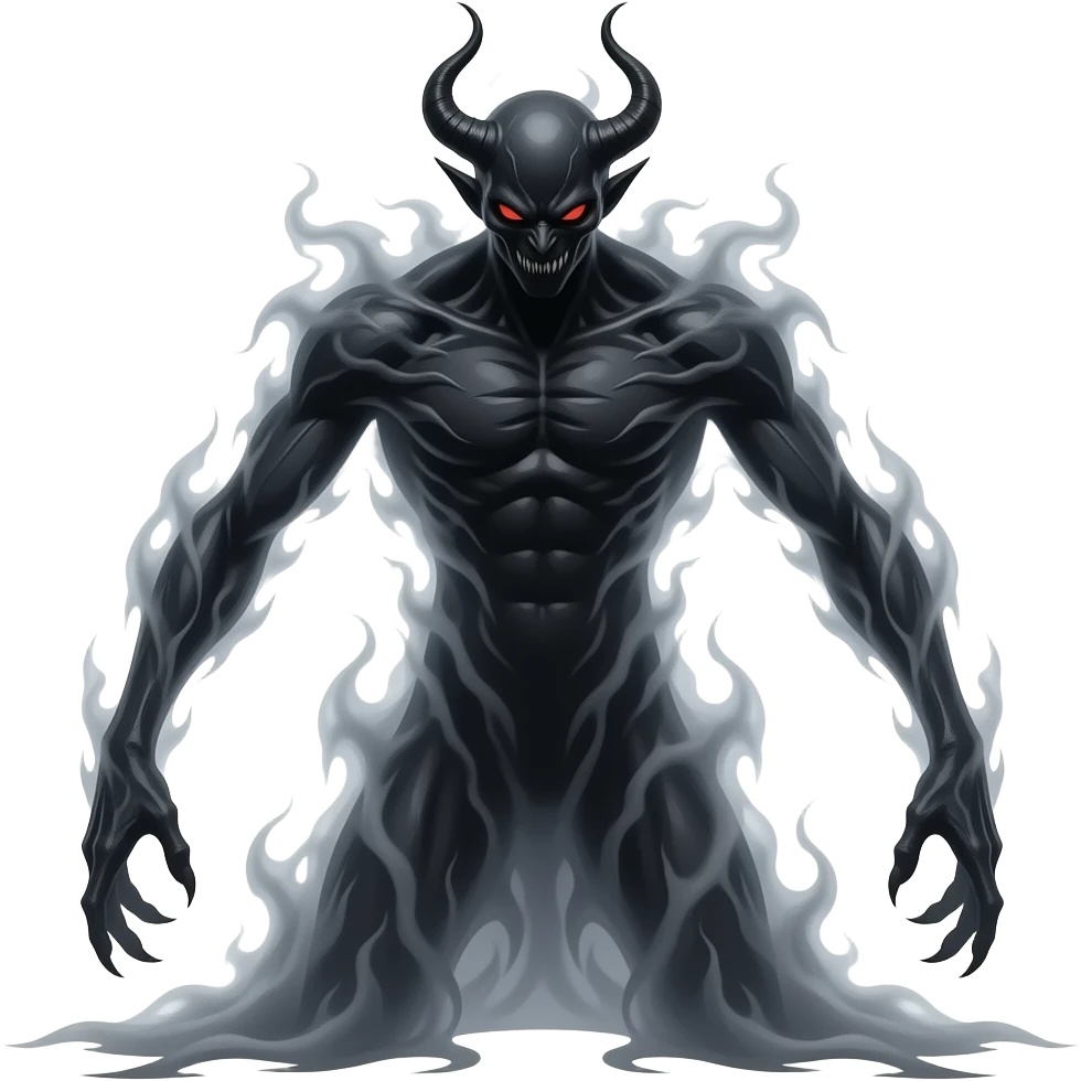 8. Sleep Paralysis Demon    Dark chaotic whispering energy. emoji