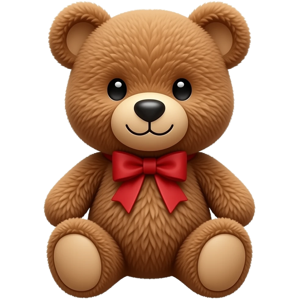 Teddy brown emoji