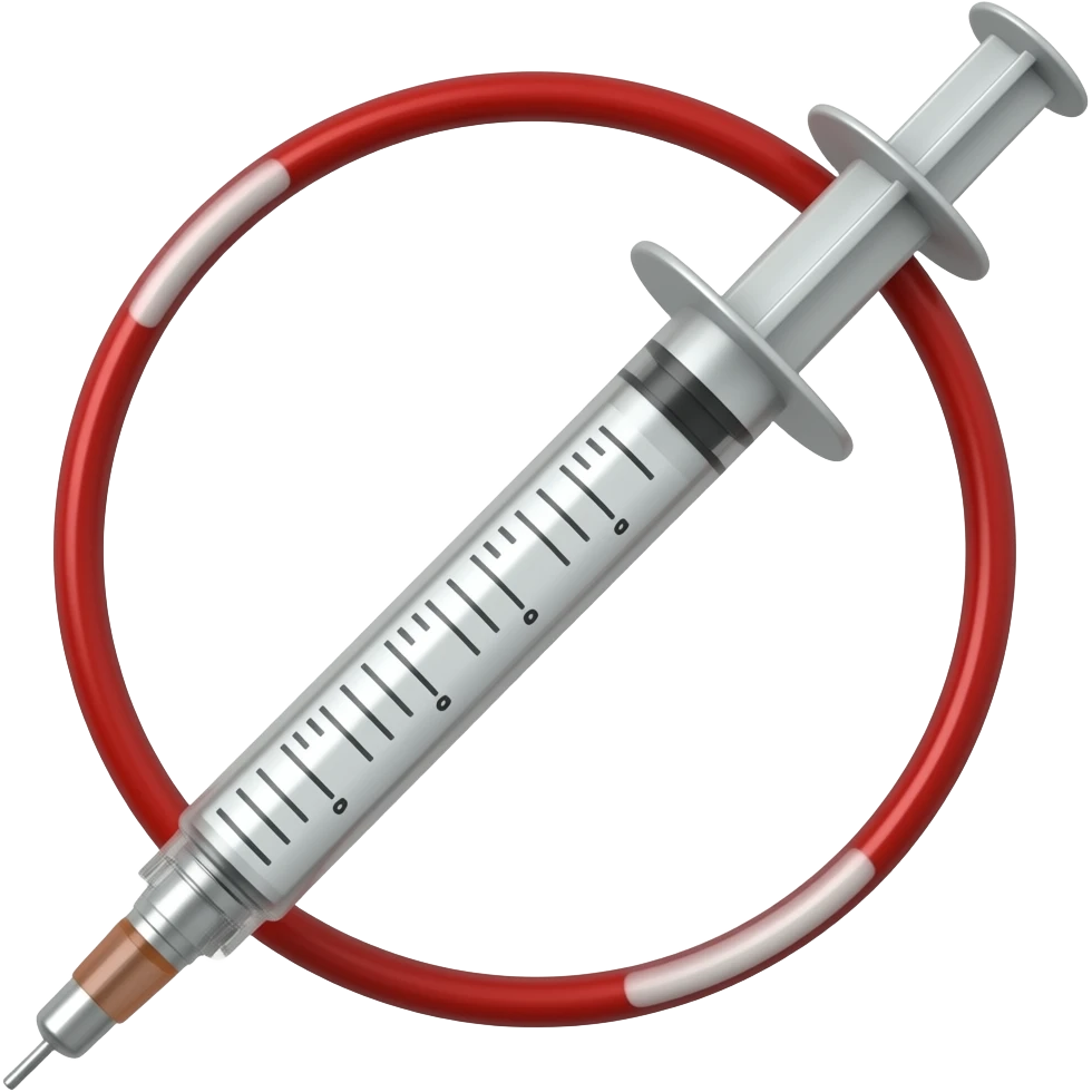 Peripheral venous catheter emoji