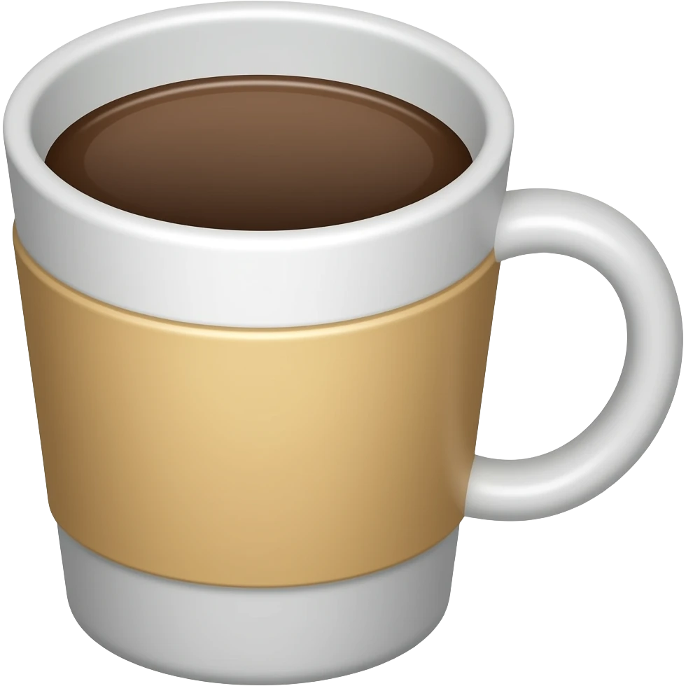 large coffee emoji