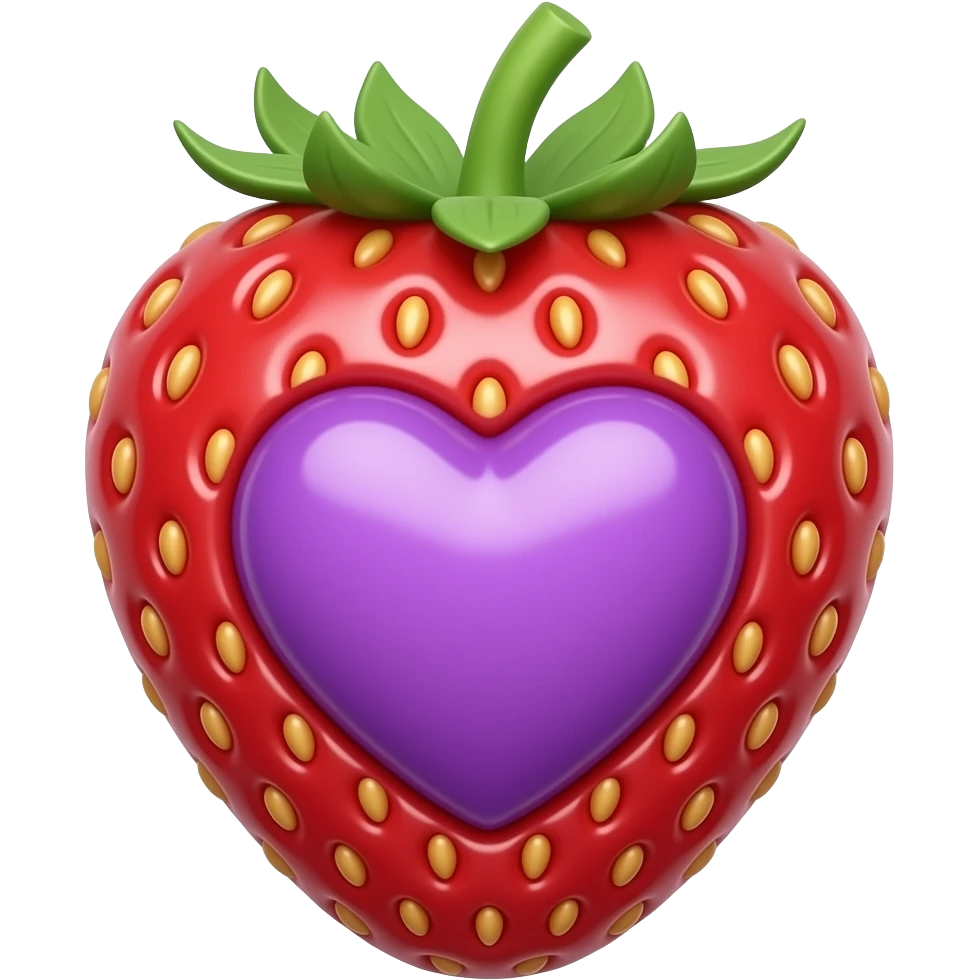 💜🍓 emoji