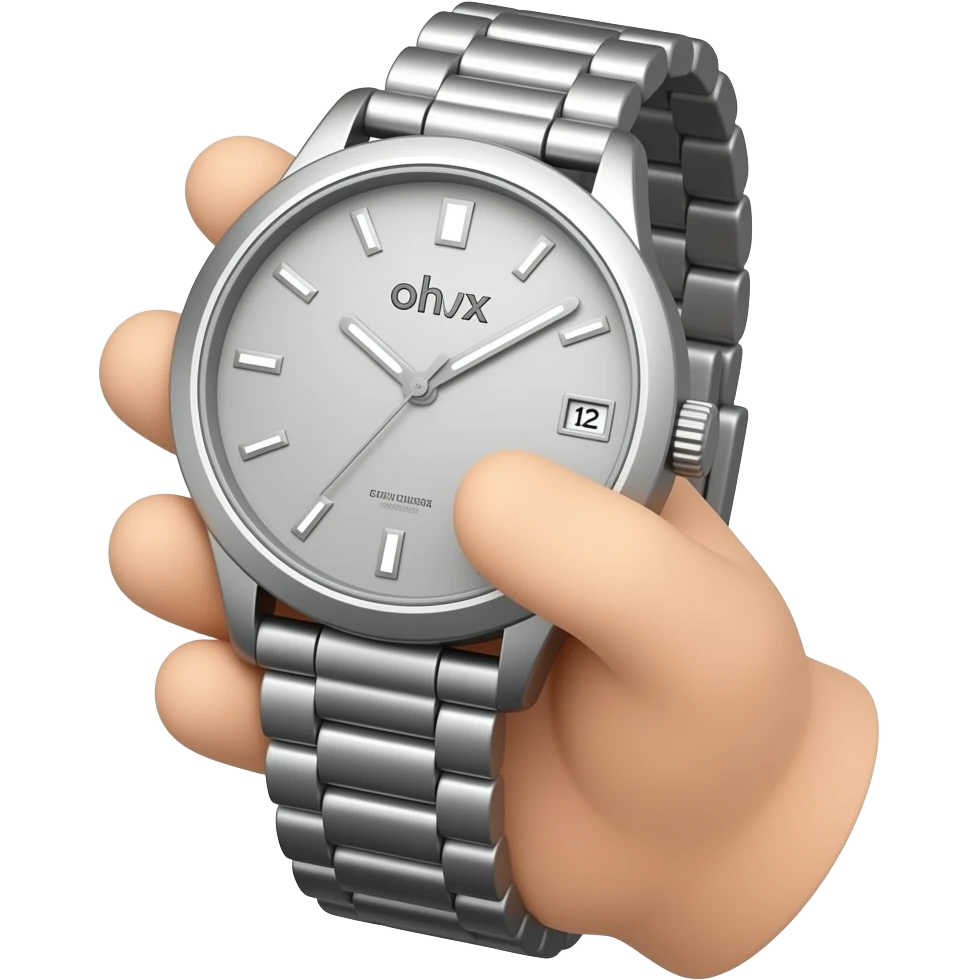 handheld watch emoji