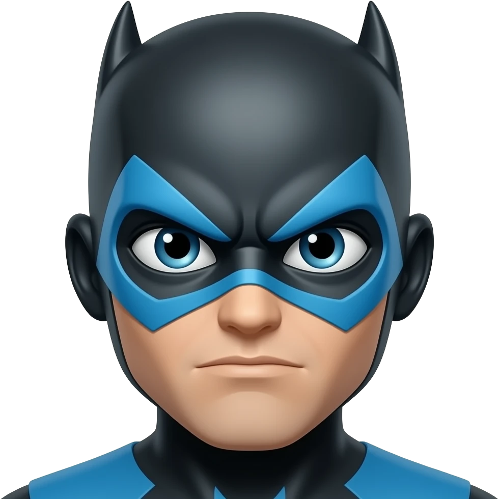 nightwing model face emoji