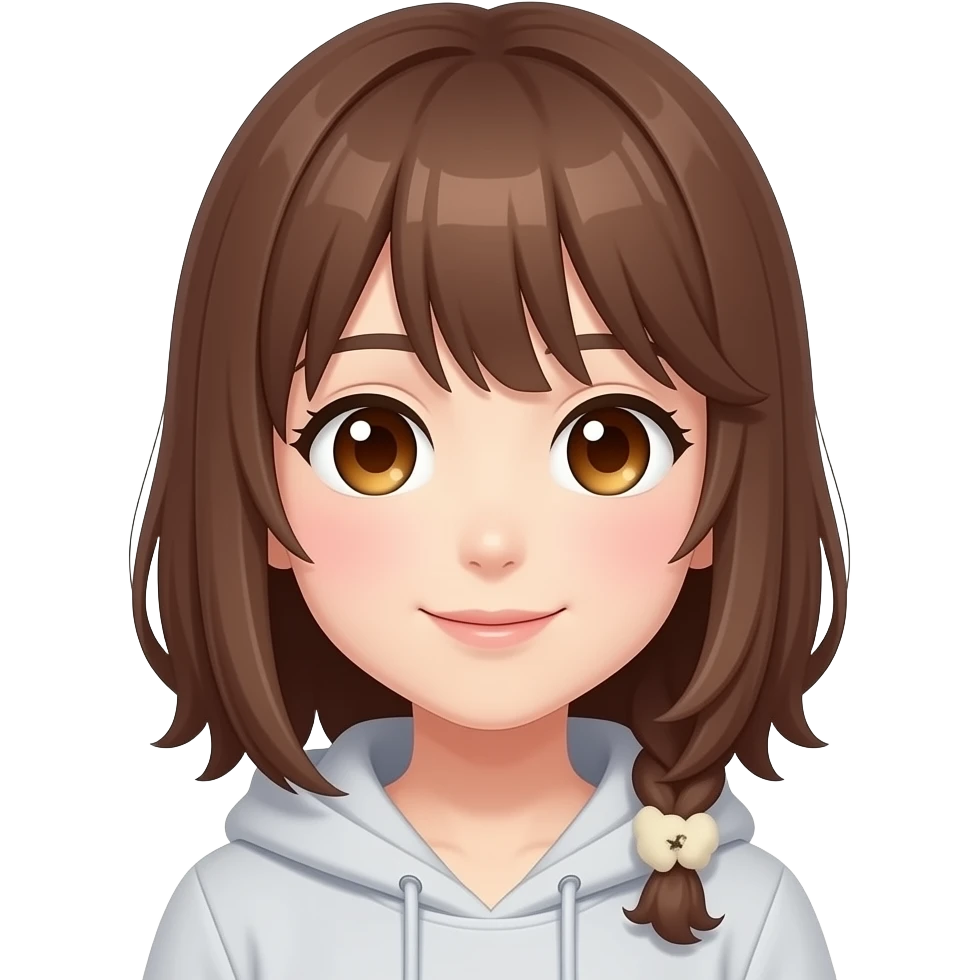 anime blush shaded like ios emoji